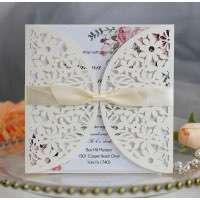 Greeting Card Wholesale Wedding Invites Reception Cards Laser Cut Paper